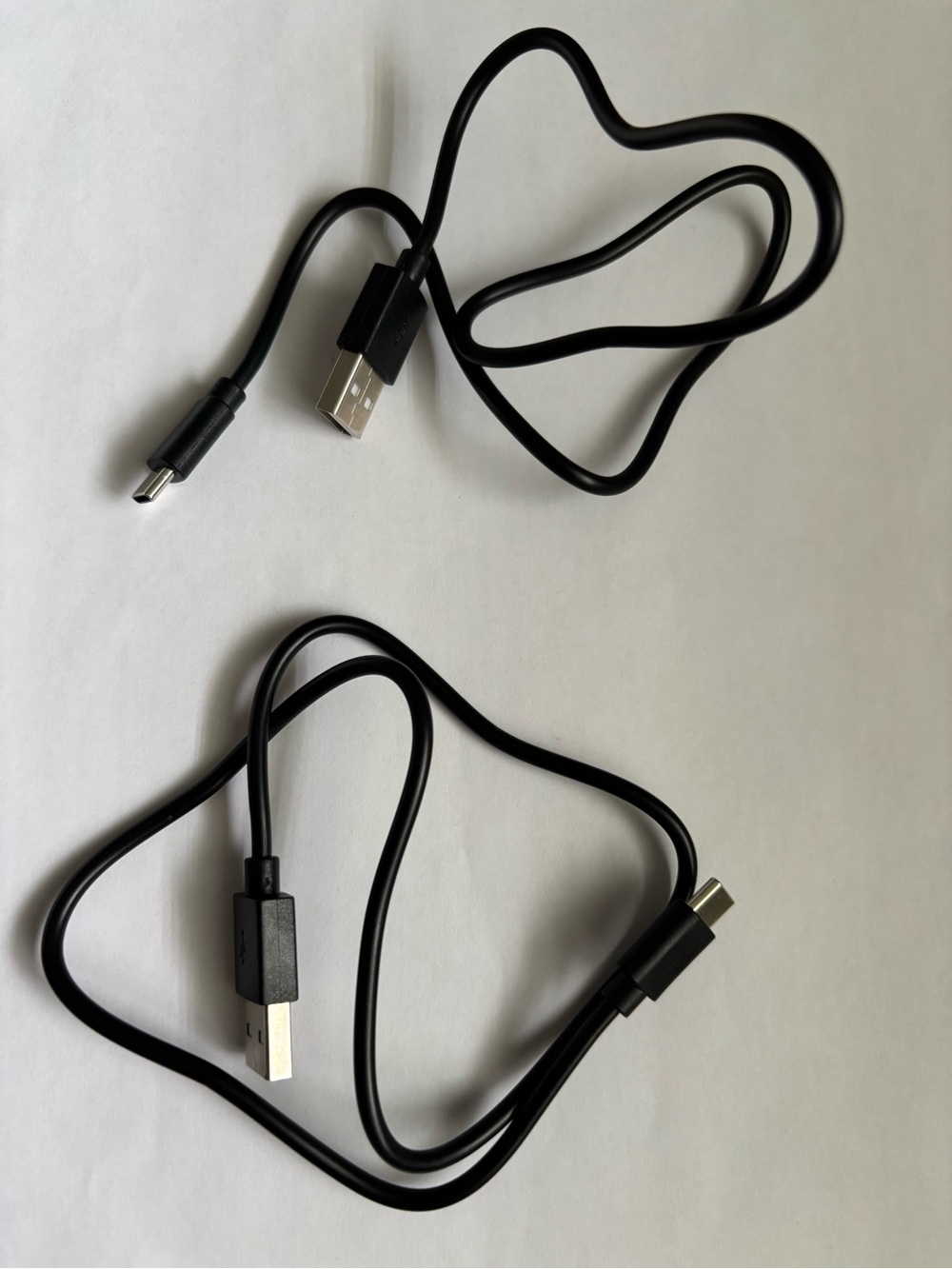 2 USB-USBC charging cords